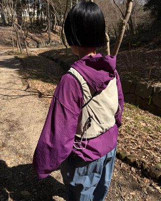 Oversized windbreaker