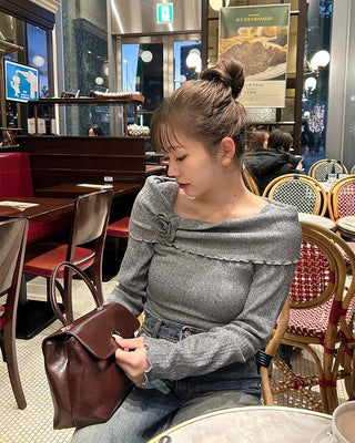 Handle Square Shoulder Bag