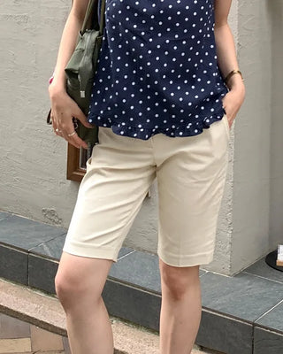 Slim biker pants
