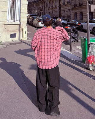 Pigment check shirt
