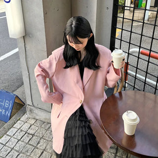 Oversized Solid Jacket