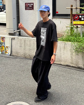 Double Pintuck Balloon Slacks