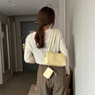 Ribbed long-sleeve wool knit