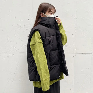 Button-up oversized knit
