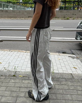 Side Round Point Windbreaker Pants