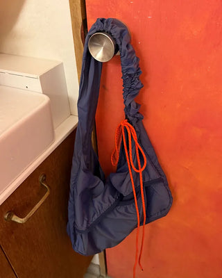 Nylon rope shoulder bag