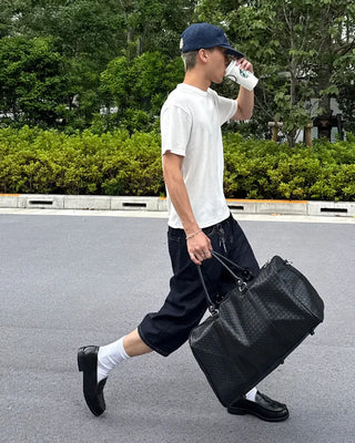 Selvedge Bermuda shorts