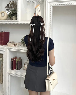 Square top handle tote bag