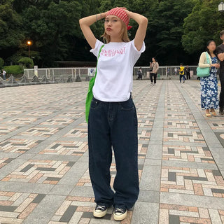 Lettering Point Short-Sleeve T-Shirt