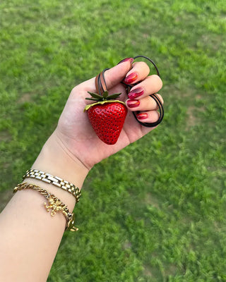 Strawberry Keyring