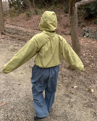 Balloon Fit Nylon Pants
