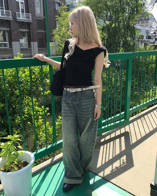 Asymmetrical Camisole Blouse