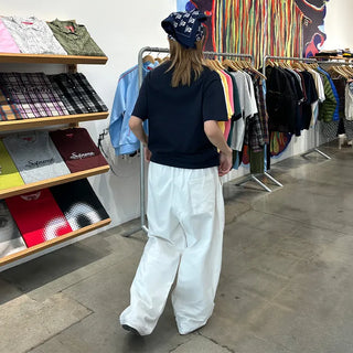 Unisex Wide-Leg Cotton Pants