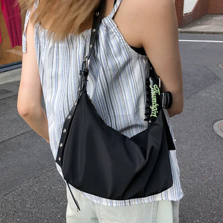 Eyelet Shoulder Bag