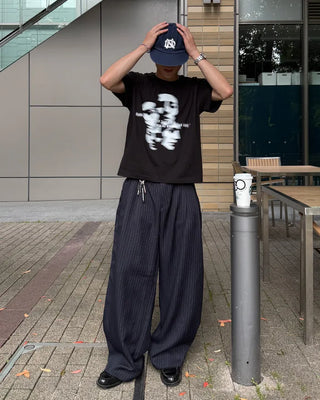 Face graphic T-shirt