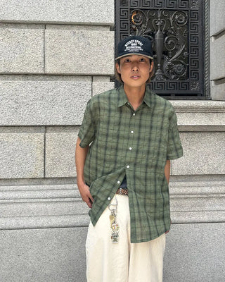 Tartan Check Half-Sleeve Shirt
