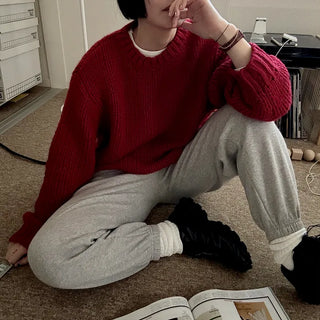 Vivid gauge knit sweater