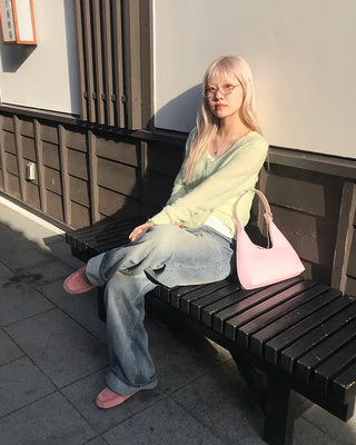 See-through cardigan