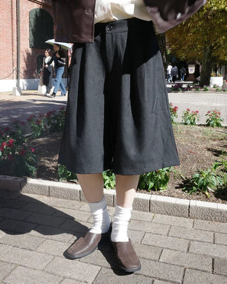 Square mule loafers