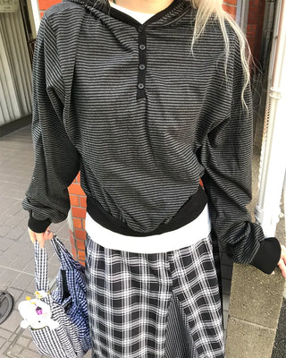 Checked Volume Tote Bag
