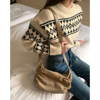 Jacquard Round Knit