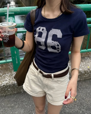 86 Numbering Slim T-Shirt
