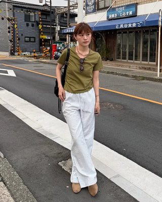 Basic round neck T-shirt