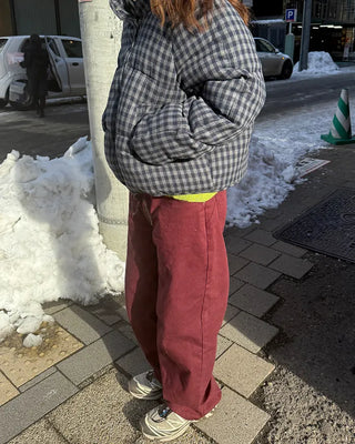 Basic Cotton Wide Pants