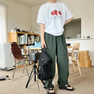 Wide string pants