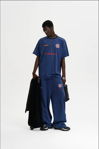 [MASONPRINCE] Urban Player Curved Sweatpants