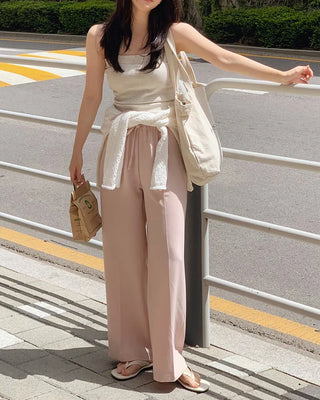 Cooling linen leg-lengthening pants - 7 colors