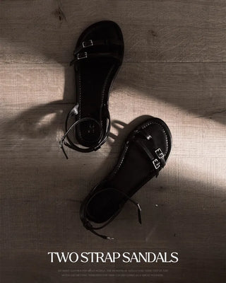#LENTO. Double Strap sandal - 2 color