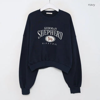 Dog Crop Sweatshirt