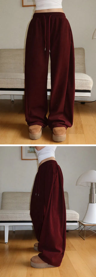 Planning Fleece-lined Corduroy Side Pintuck Training Pants - 4 Colors
