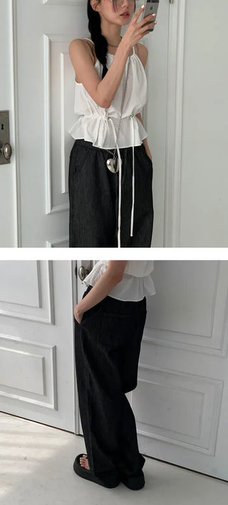 Cool Anorak Shirring Blouse - 3 Colors