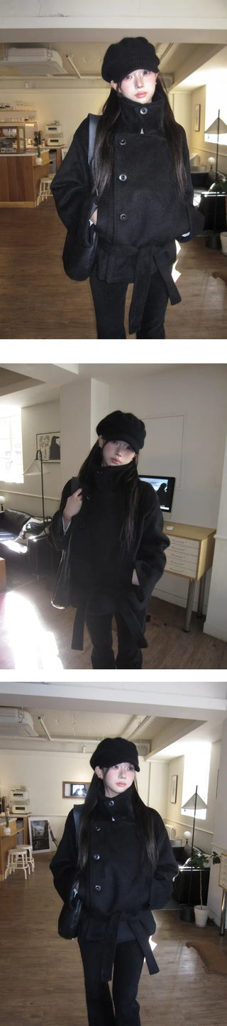 Angora Knitwear Hat - 2 colors