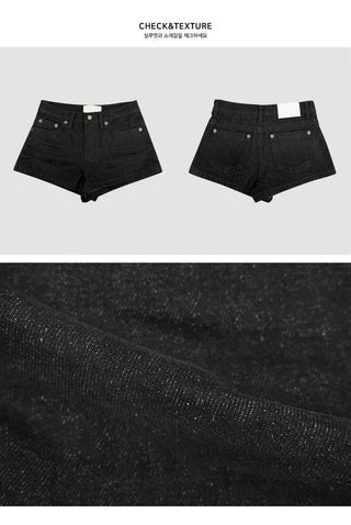 ott deep black shorts