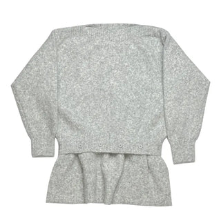 Layered ruffle knit