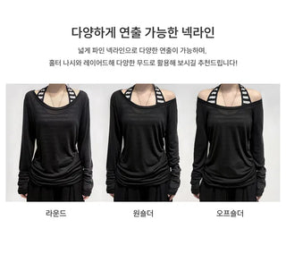 MOMU Catmon Delicate Fit Tencel See-through T-shirt - 5 Colors