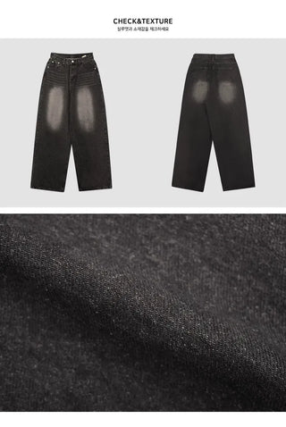 Inquiry: Slim semi-wide Faded pants - 6 colors