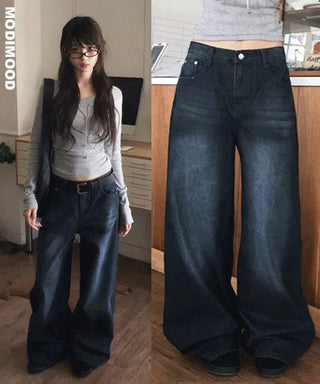Model Praise/MD Collection Leku Wide Denim Pants - 5 Colors