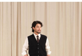 [CULTUM] V-Neck Knit Vest