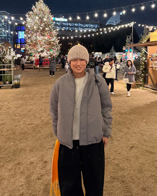 Monotone down jacket
