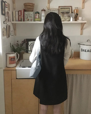 Suede dress