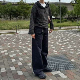 Non-faded engine denim