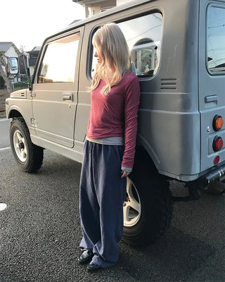 Pigmented sweatpants