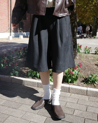Square mule loafers