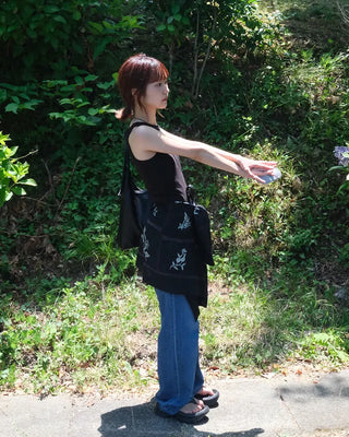 Eco-leather Triangle Shoulder Bag