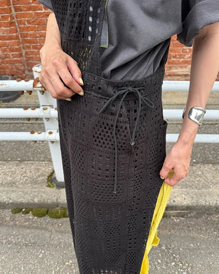 Square perforated overalls