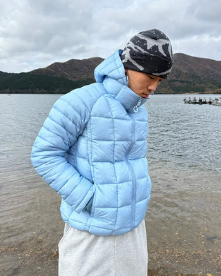 Lightweight duck down parka